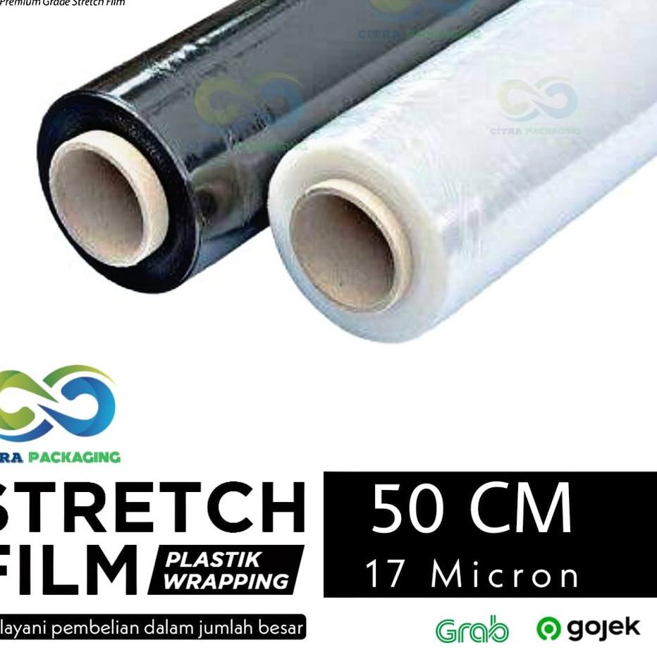 

[KODE ZEBR8] PLASTIK WRAPING BARANG / STRETCH FILM 50 CM - DELOWRAP