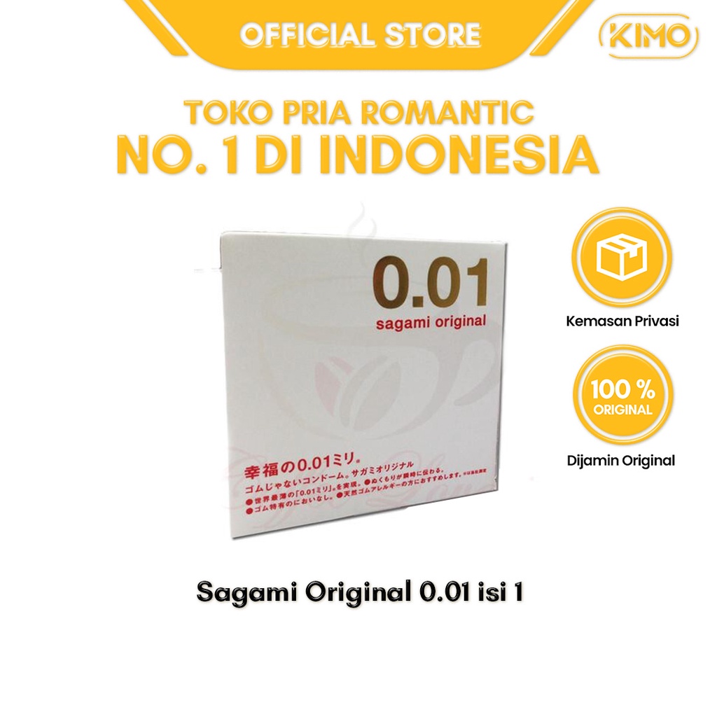 Kondom Sagami Original 0.001 - isi 1 Pcs