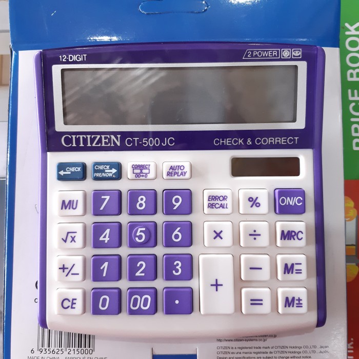 

KALKULATOR CITIZEN ST-500J / ELECTRONIC CALCULATOR BESAR #ORIGINAL