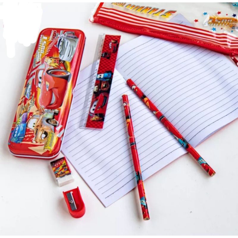 

sakha - stationery set | set alat tulis karakter motif anak