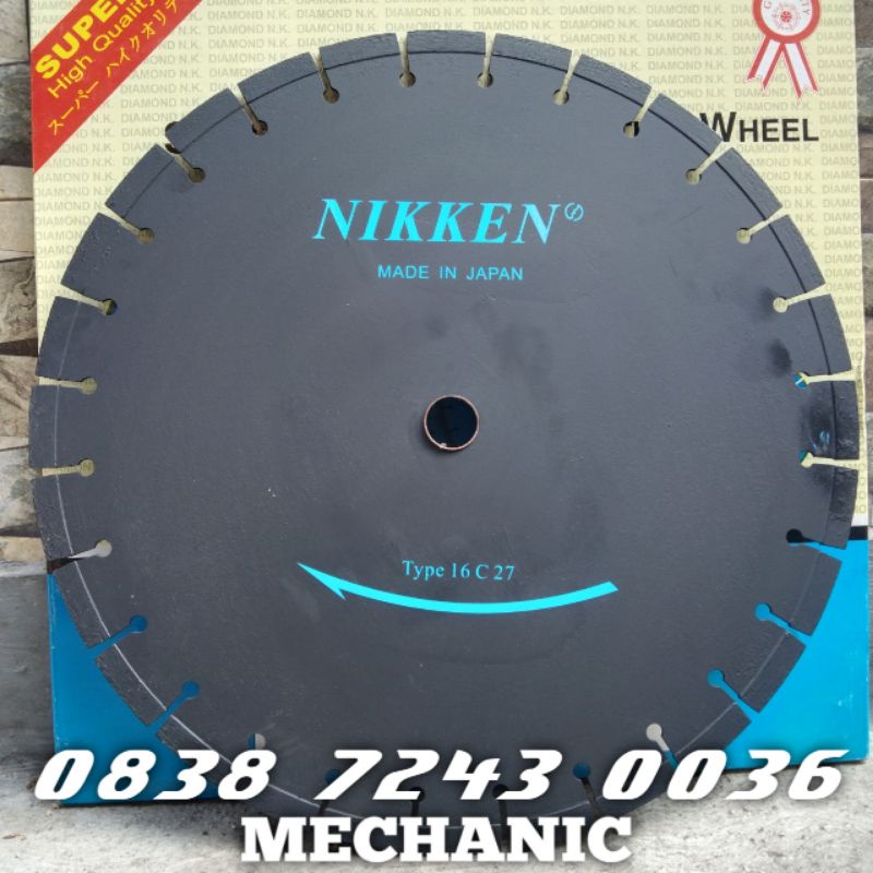 Jual Mata Pisau Potong Beton Inch Nikken Jappan Diamond Cutting Wheel Inch Mata Potong