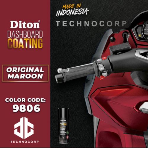 

DITON PREMIUM 9806 MAROON DASHBOARD COATING BODY ORIGINAL MERAH MARON