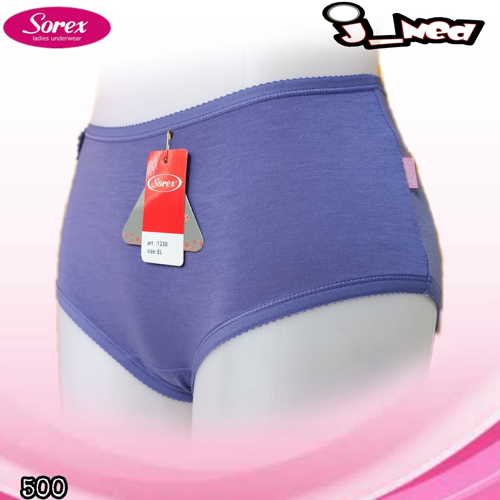 J500L [12 Pcs ] Celana Dalam WANITA Sorex Cd Wanita SOREX PER LUSIN