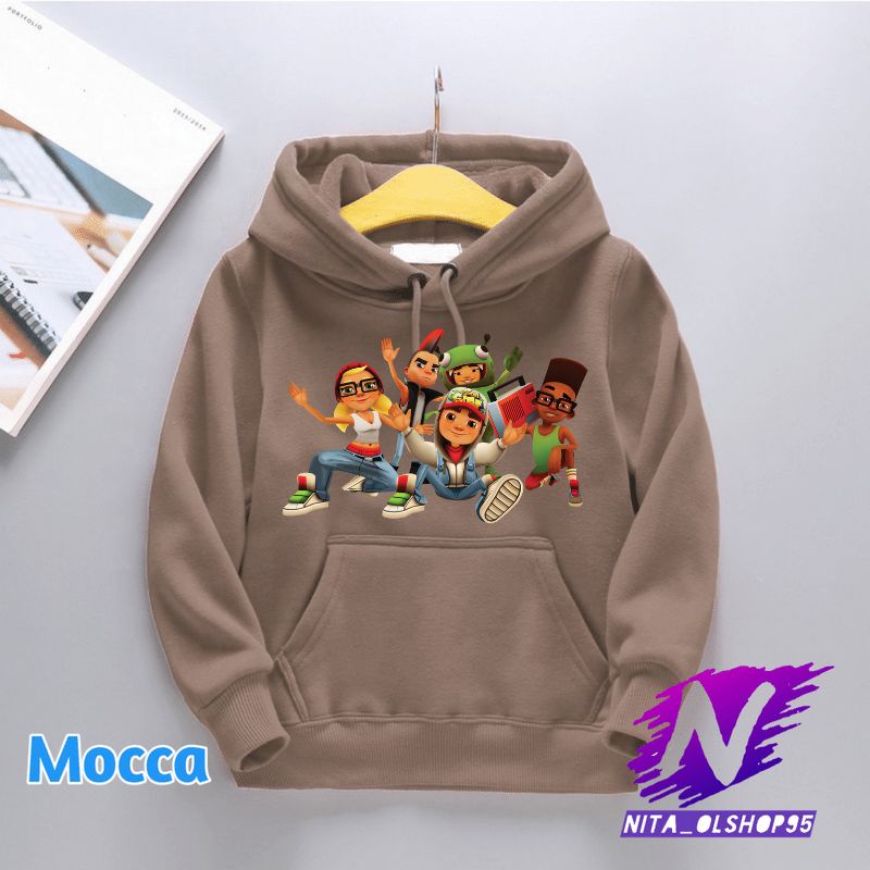 hoodie anak game subway surfers