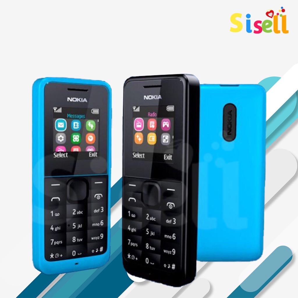 Nokia 105 2016 FM Hp murah Mobile Phone dual SIM