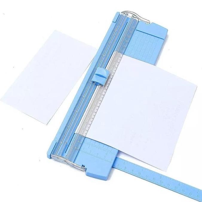 

Alat Pemotong Kertas portable Paper Trimmer trimer mungil simpel