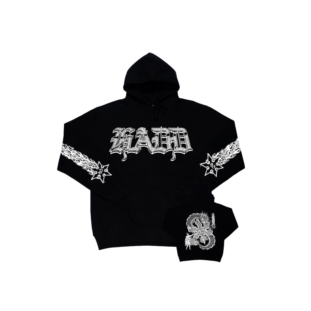 Hadd 'Logo Shuriken' Black Hoodie