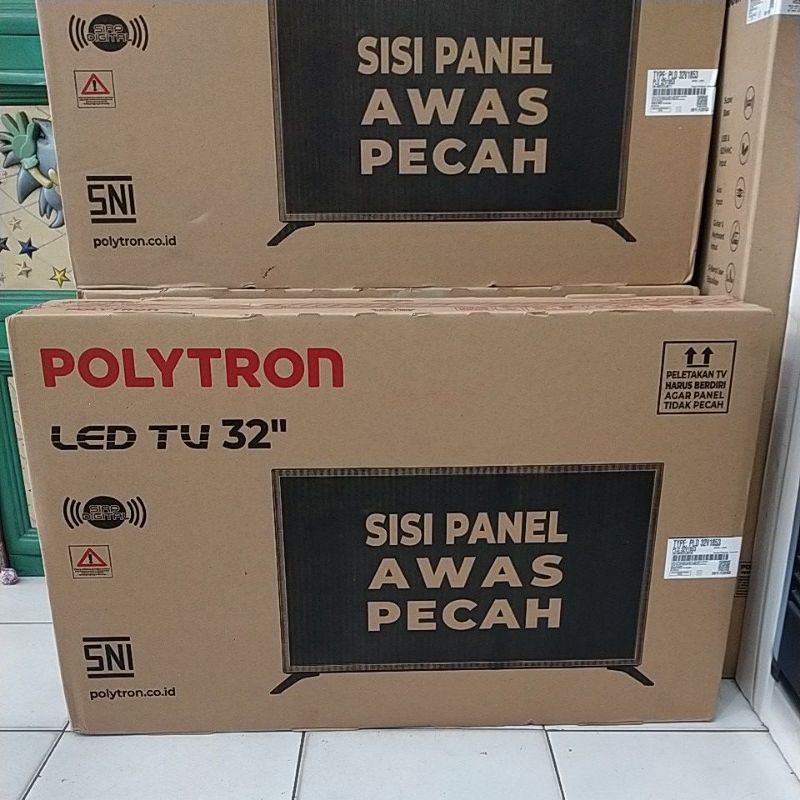 polytron led tv 32 inchi digital