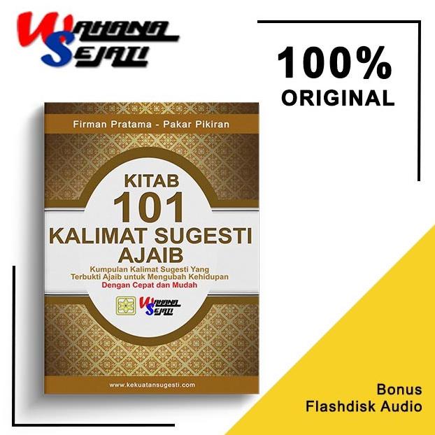 

Buku Pengembangan Diri, Kitab 101 Kalimat Sugesti Ajaib