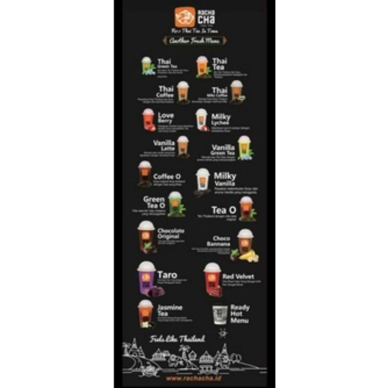 

Rachacha Paket 100 Gelas utk Ulangtahun