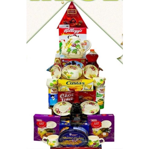 

PARCEL NATAL & TAHUN BARU / HAMPERS SNACK+TEA SET FREE CARD