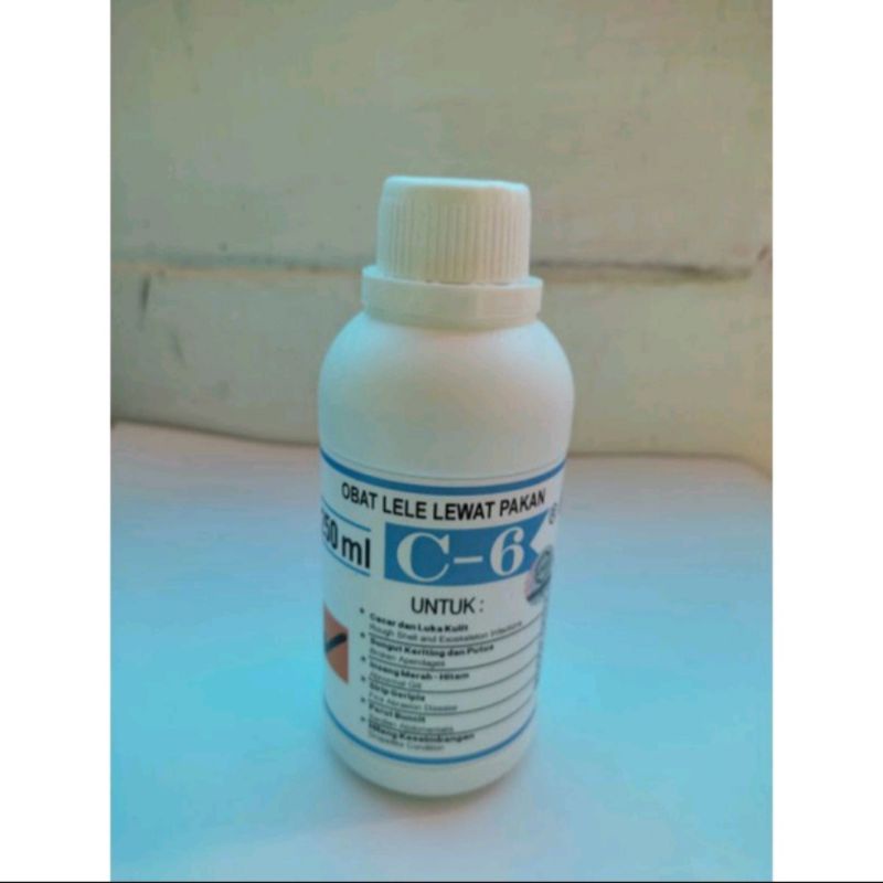 C6 Obat Ikan Obat Cacar Obat Ikan Lele 250ml