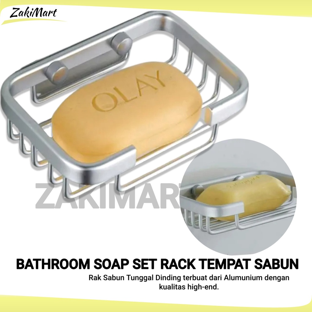 BATHROOM SOAP SET RACK TEMPAT SABUN RAK SABUN RAK DINDING KAMAR MANDI