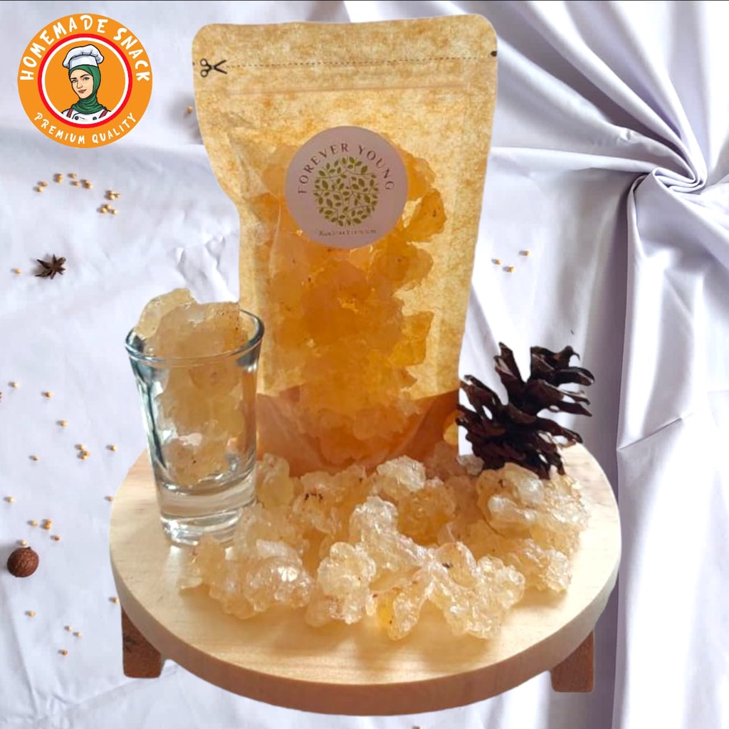 

Homemade Snack - Superfood Snow Bird Nest Tragacanth Gum Sarang Burung Xue Yan Kualitas Premium