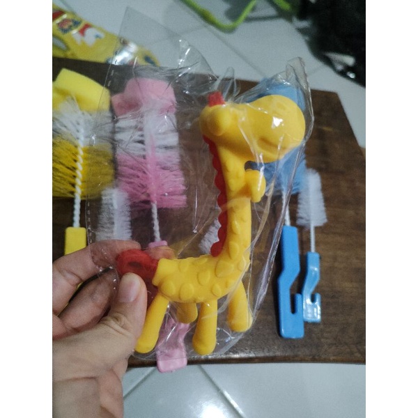 Teether Jerapah mainan gigitan bayi bentuk jerapah