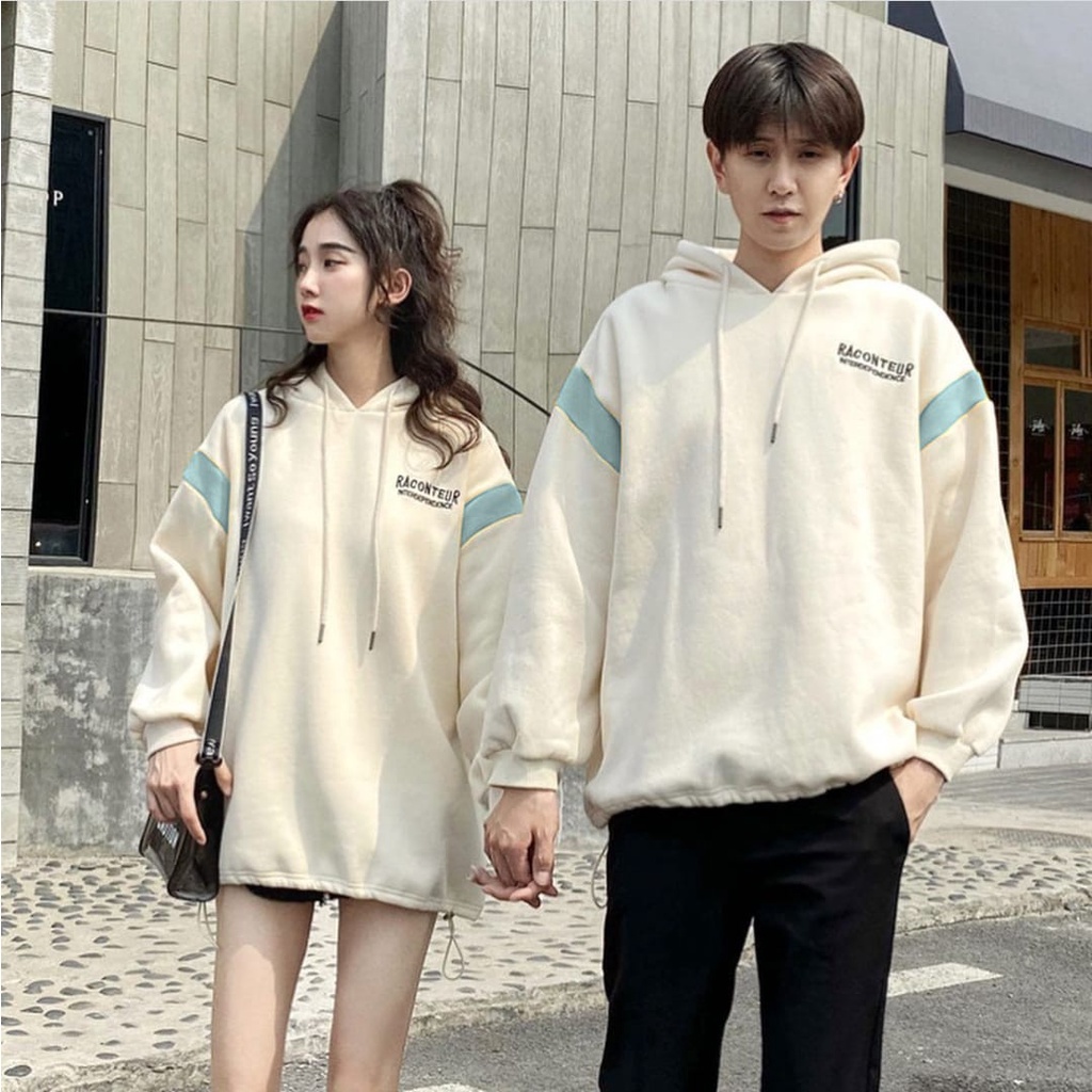 SWEATER HOODIE COUPLE | RACONTEUR HOODIE SWEATER WANITA PRIA | UNISEX