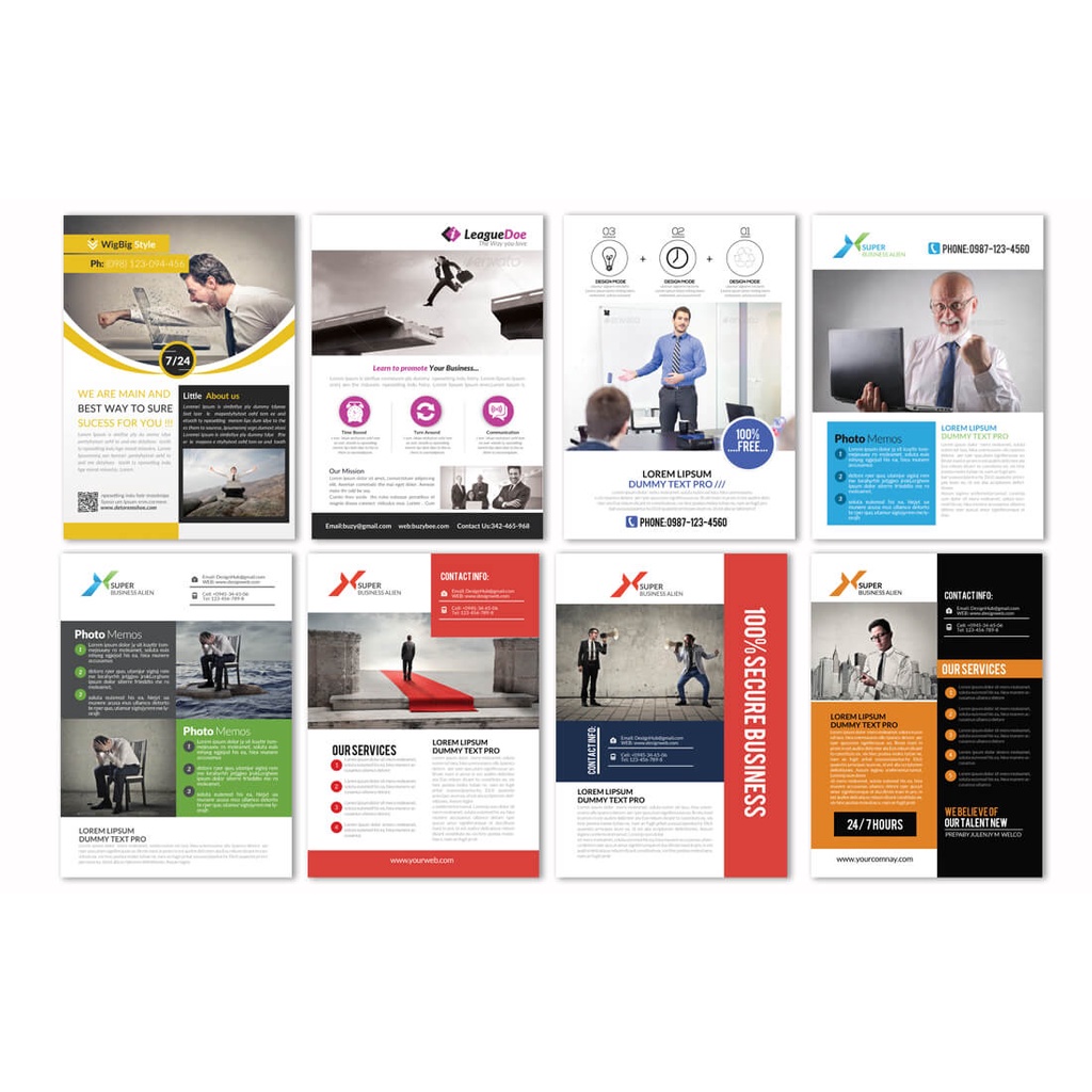 100 High-Quality Business Flyer Templates