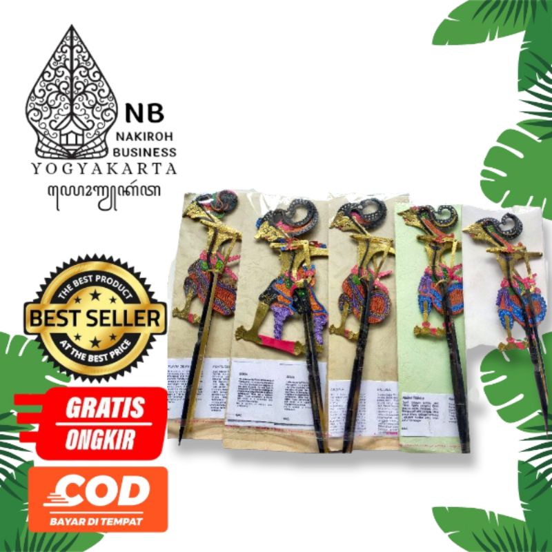 Jual Souvenir Wayang Kulit Mini Asli Kulit Cm Shopee Indonesia