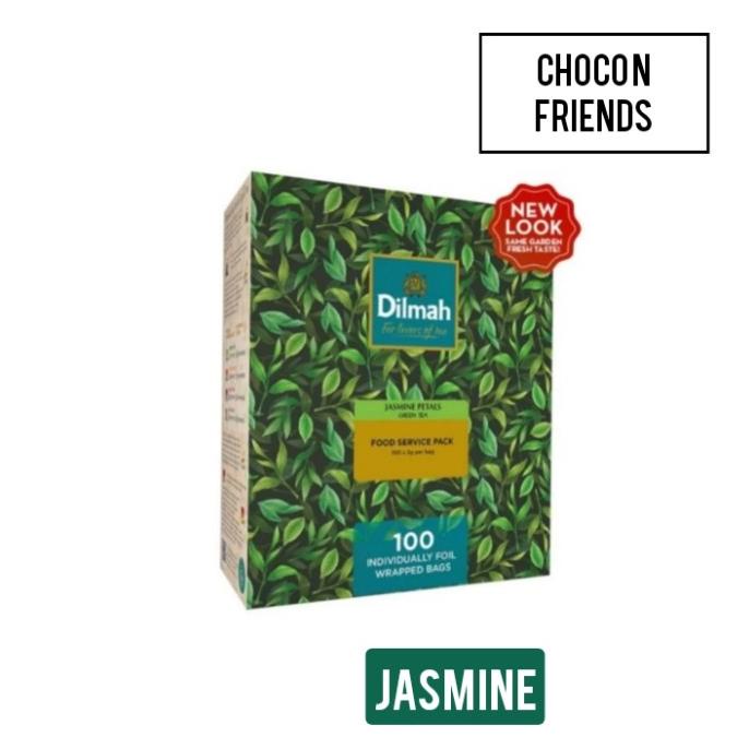 

Teh Dilmah 100sachet Jasmine