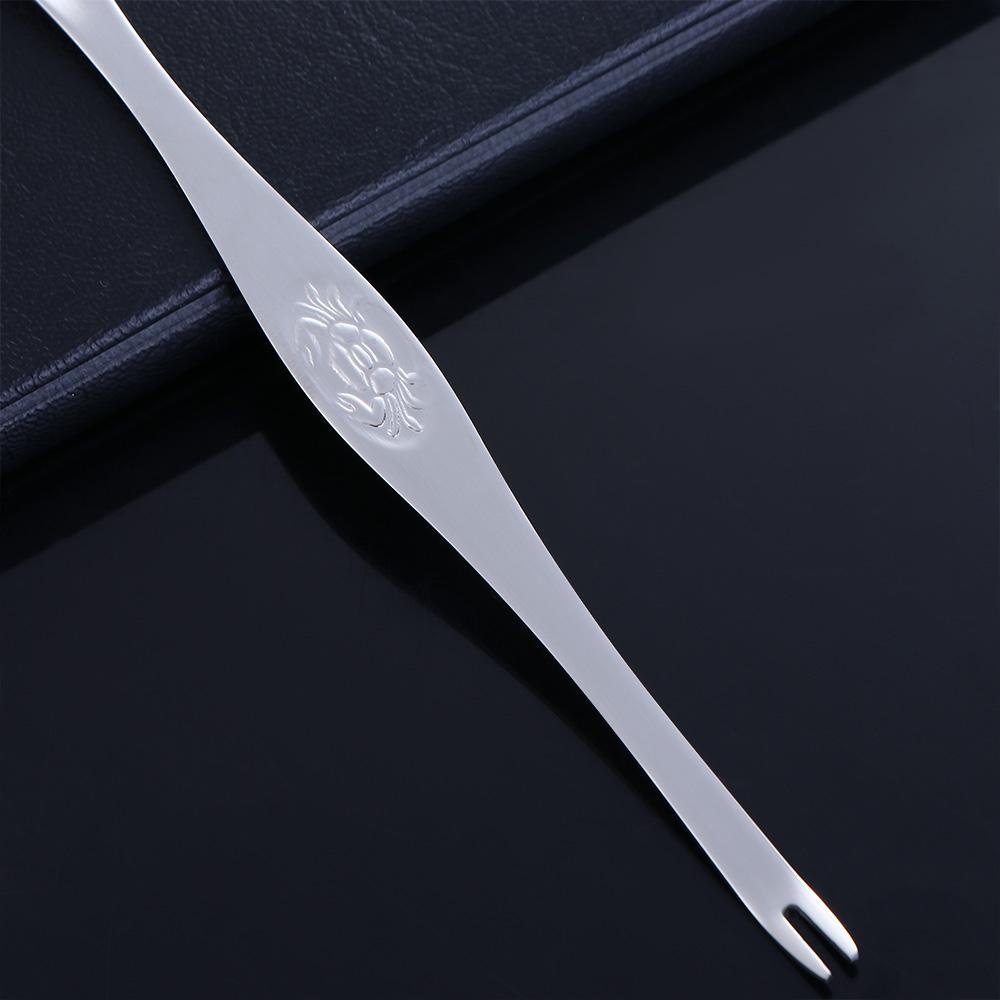 [Elegan] Pemecah Makanan Laut Stainless Steel Picks Garpu Set Makan Gadget Dapur Seafood Klip Lobster Capit Kepiting Peeler