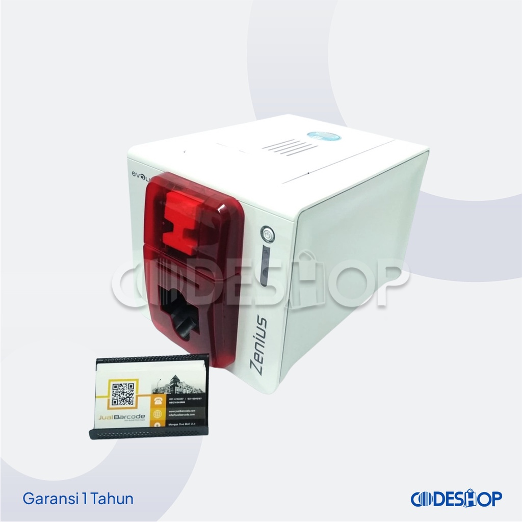 ID CARD PRINTER EVOLIS ZENIUS EXPERT CETAK KARTU ID 300 DPI