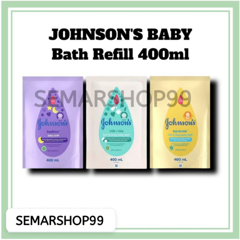 JOHNSON'S BABY Bath Refill 400ml