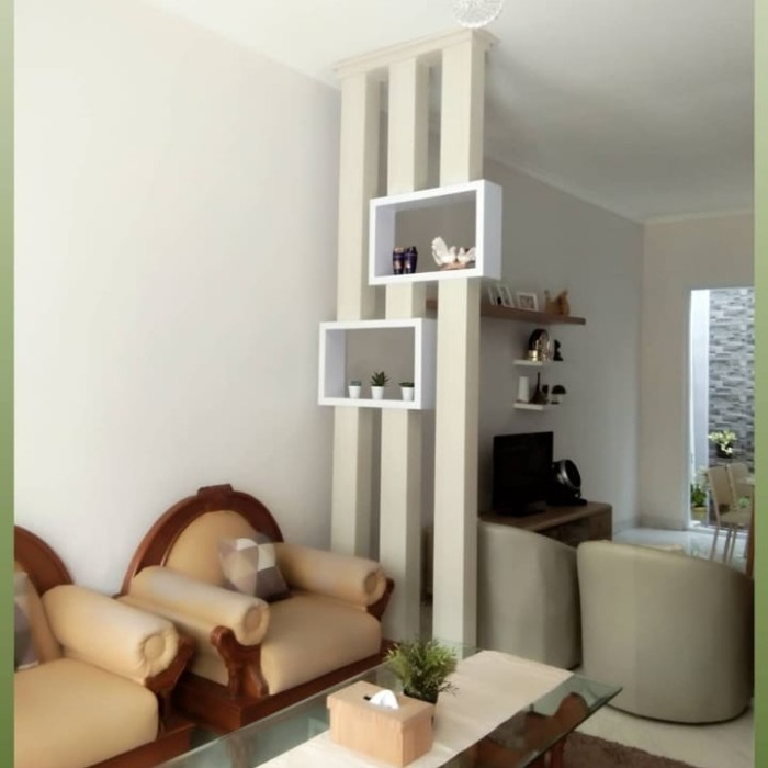 partisi skat sket ruangan hpl minimalis modern