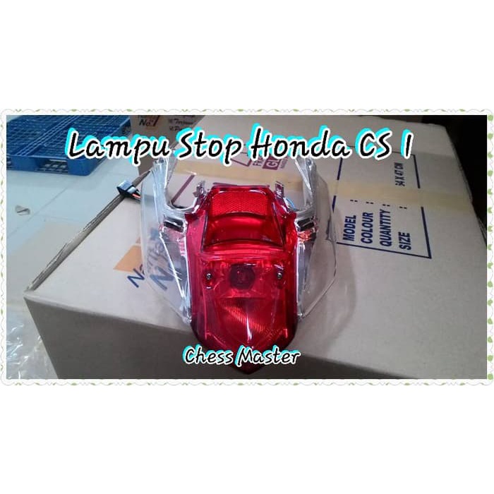 Lampu Belakang Honda Cs 1 Lampu Stop Honda CS-1 Hans Aksesoris