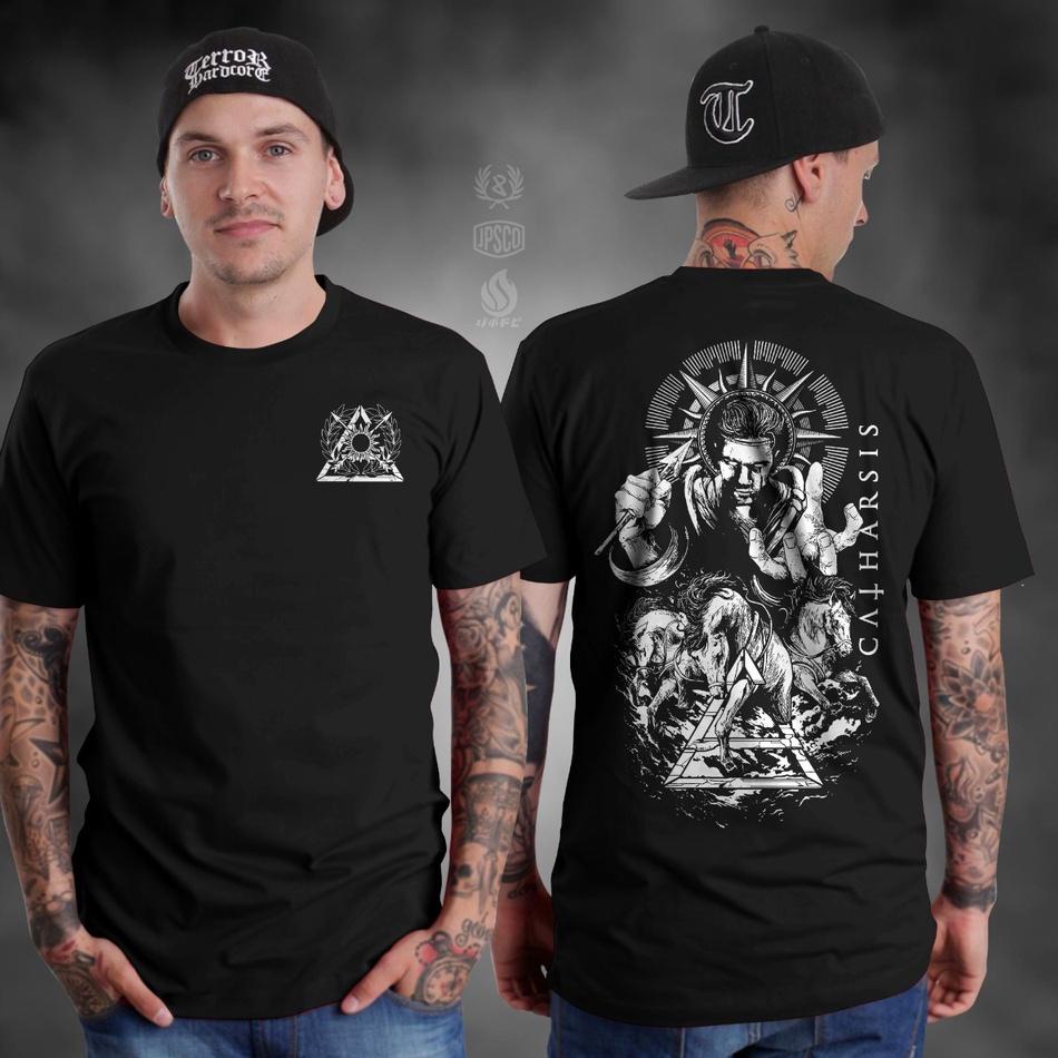 ((B-6-I ✓> KAOS CATHARSIS EMPIRE KAOS DISTRO CATHARSIS SATYR BAJU CATHARSIS EMPIRE ARTEMIS murah