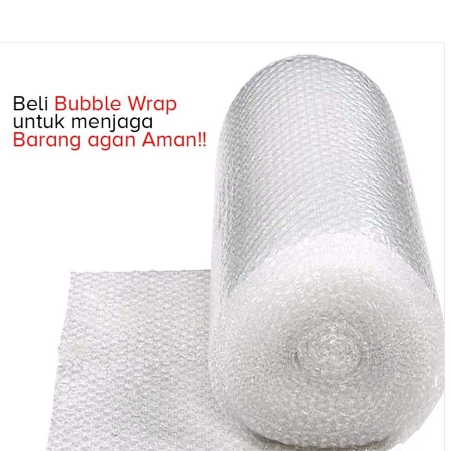 

TAMBAHAN BUBLE WRAP PACKING LEBIH AMAN