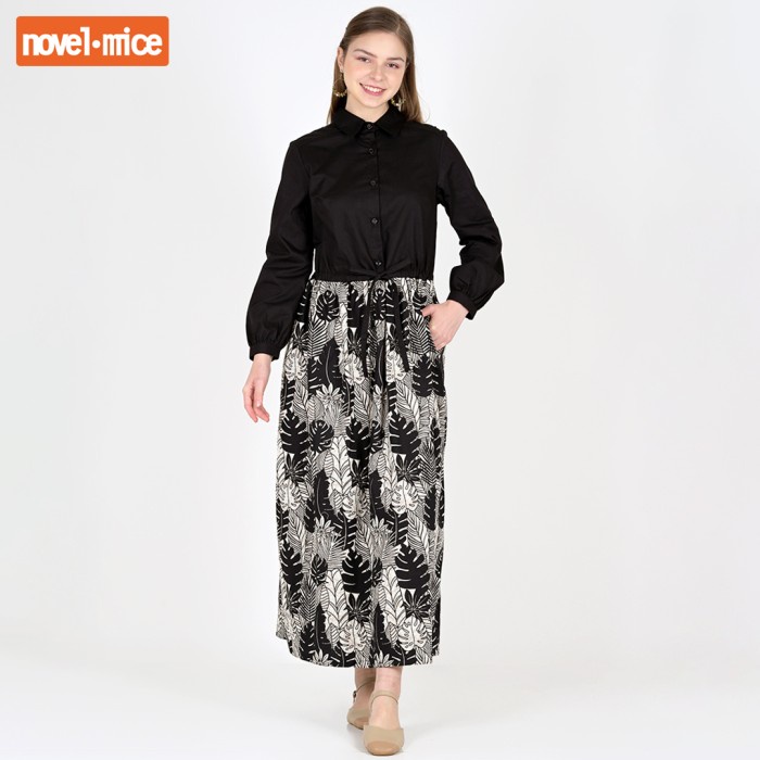 NOVEL MICE - GAMIS MONSTERA BLACK