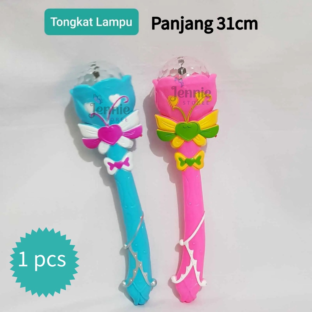 ( Jenniestoree ) Mainan Tongkat Peri Baalveer Light & Sound