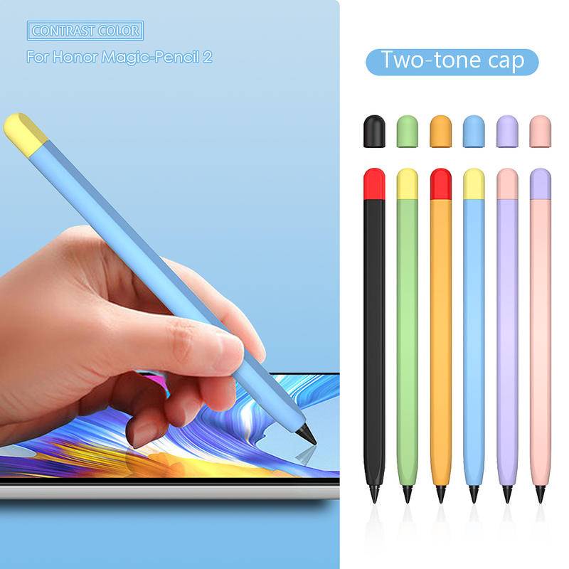 Silikon Kasus Pensil Untuk Honor Magic-Pensil 2case Untuk iPad Tablet Touch Pen Stylus Cap Kartun Pelindung Lengan Cover