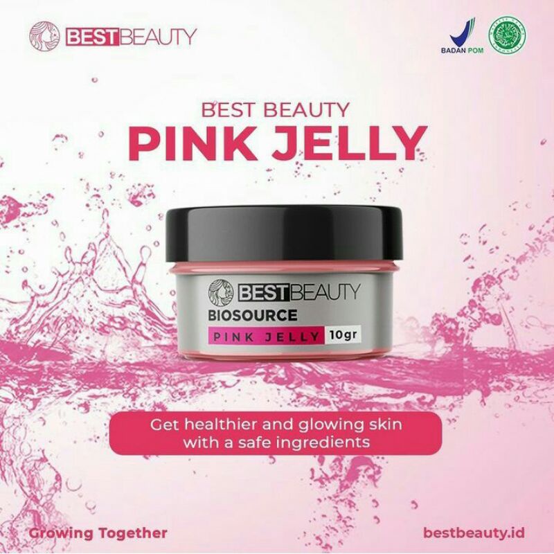 [BISA COD] BEST BEAUTY PINK JELLY 10 GR | BEST BEAUTY NEW FORMULA ORIGINAL MENCERAHKAN WAJAH