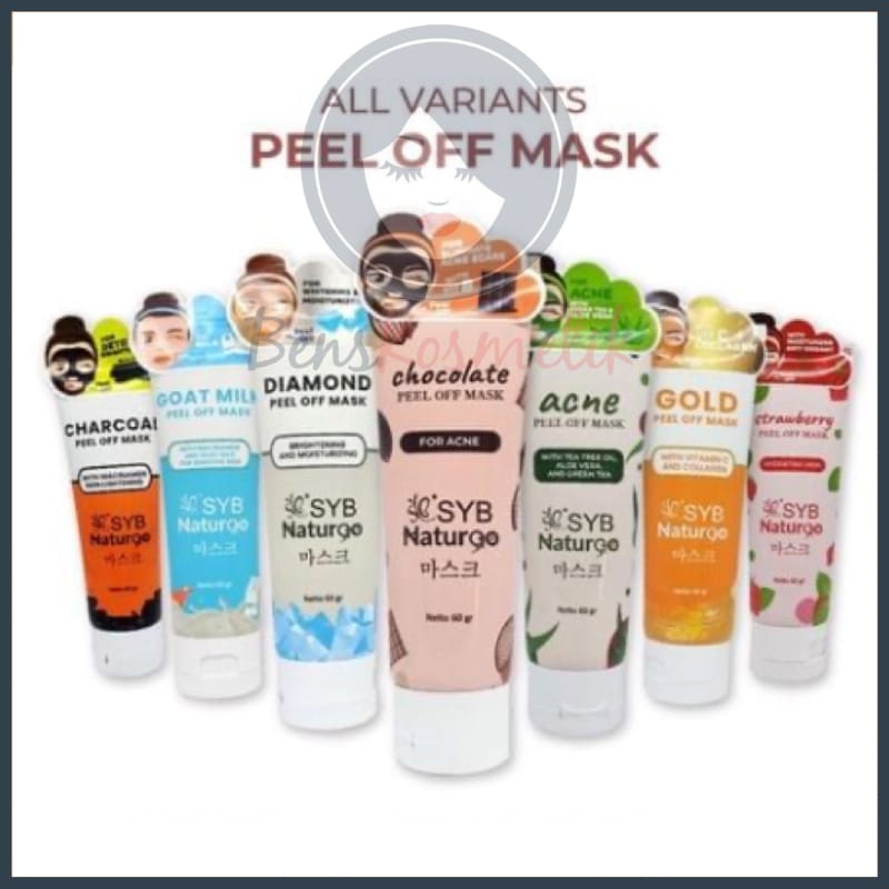 ( TUBE ) SYB NATURGO PEEL OFF MASK TUBE BPOM