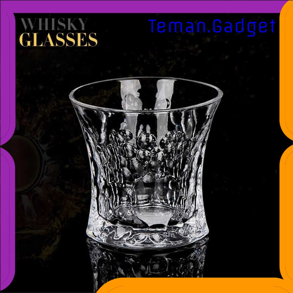 TG - DPR Mr.Burning Gelas Cangkir Whiskey Wine Crystal Glass Cup 294ml - NRB38