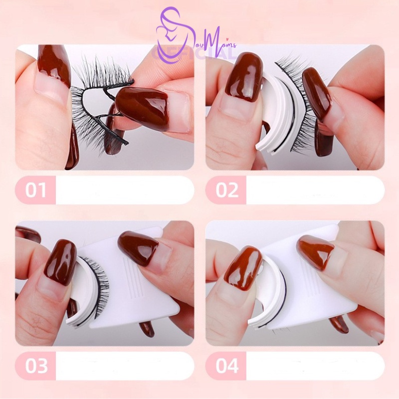 Bulumata Palsu Fake Eyelash 3D Magnet Tanpa Lem Natural Original Bulu Mata Palsu Hits Tipis Natural Eyelashes Extension Magnetic Korea Bulmat Pengantin Mahnet Lentik Tempel Premium Murah Tipis Ajaib Fake Eyelash Extension Magic No Glue Ailash Idep Magnet