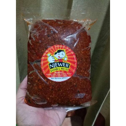 

Sambel Pecel NJEWER khas Kediri KARGO HEMAT [1kg] ☂