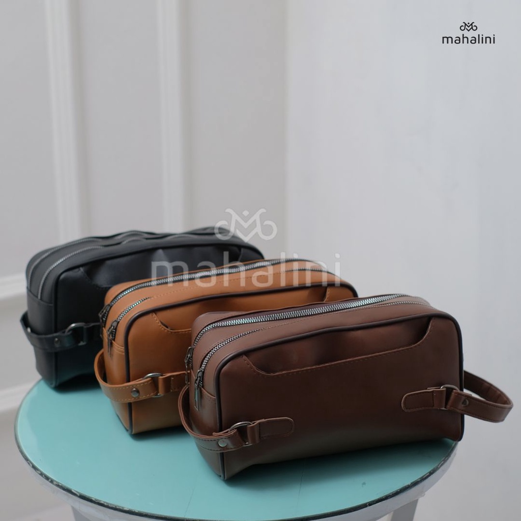 Tas Tenteng/Pouch Pria dan Wanita - MAHALINI - PREMIUM CASUAL HANDBAG