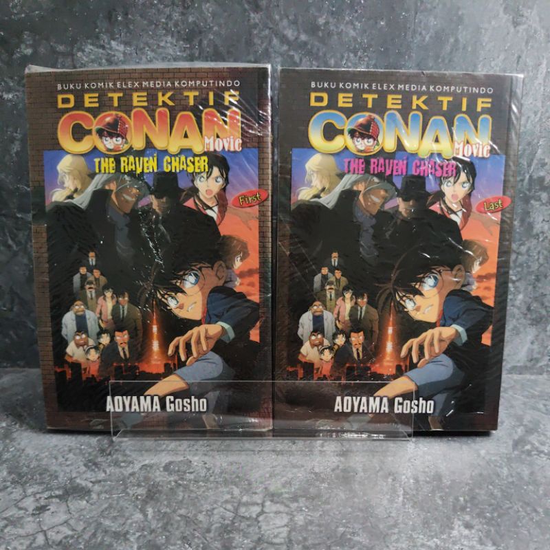 Buku / Komik Detektif Conan Movie (The Raven Chaser), First, Last, Aoyama Gosho, PT Elex Media Komputindo.