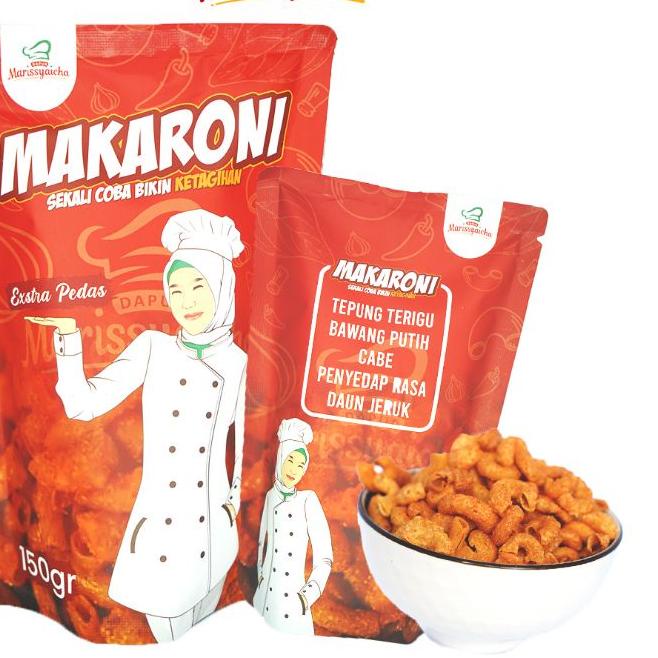 

YU7✽ Dapur Marissyaicha Makaroni Extra Pedas 150 Gram Banyak Peminat