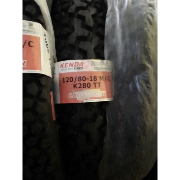 ban kenda semi cross k761 dan k280 ring 18 ukuran 410/18 dan 120-80/18