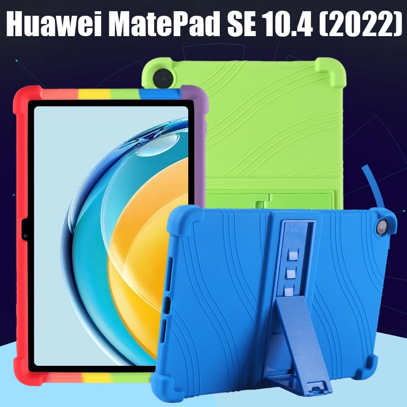 Casing Untuk Huawei MatePad 10.4 SE (2022) AGS5-L09 AGS5-W09 Mate Pad SE 10.4-inch Fashion Kualitas Tinggi Tablet Stand Case Menebal Shockproof Pelindung Lembut Silicon Cover