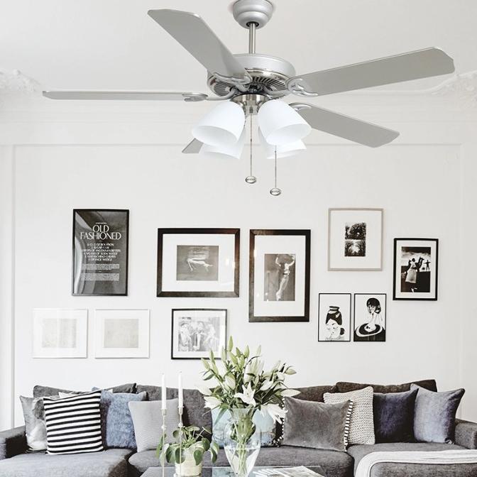 MT EDMA - Kipas Angin Plafon Lampu Gantung 52in Royal Plus