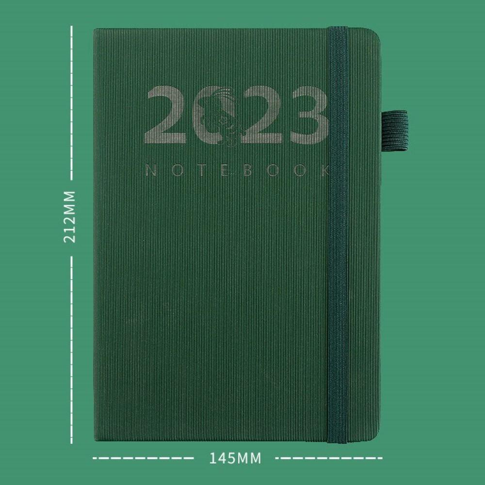 Agustina 2023a5 Notebook Tahunan Bulanan Habit Budidaya Perencanaan Kerja Manajemen Waktu Perlengkapan Kantor Jadwal Organizer Agenda Notepad