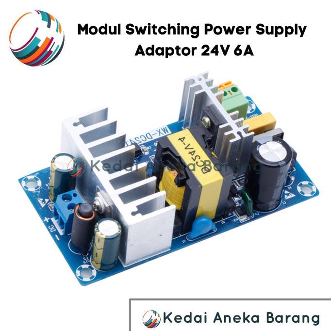 Module Modul Switching Power Supply 24V 6A AC-DC AC - DC Adaptor