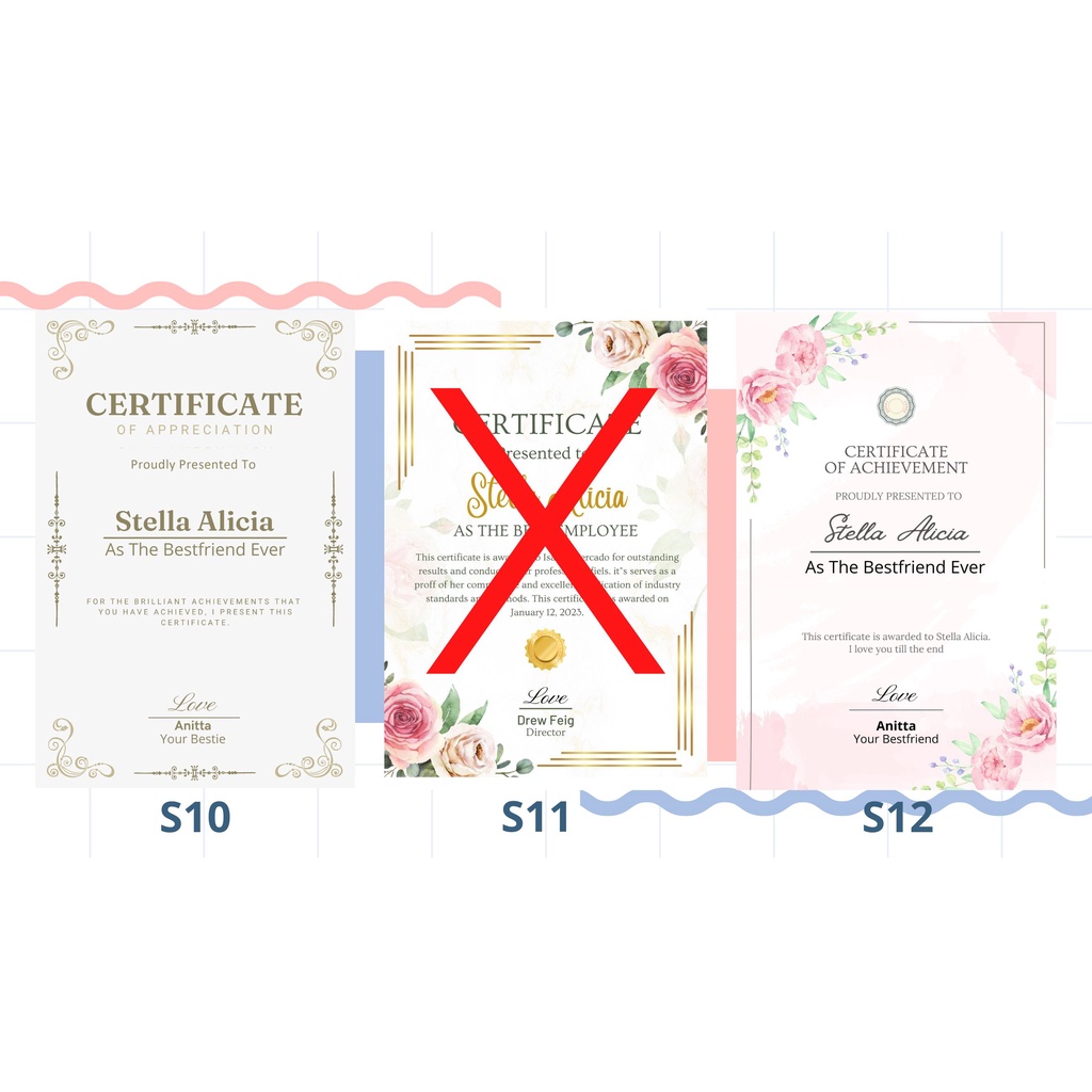 CERTIFICATE HAMPERS/ HADIAH SERTIFIKAT/ MEDALI/ GIFT BOX CUSTOM ULANG TAHUN, GRADUATION/ HAMPERS LEBARAN