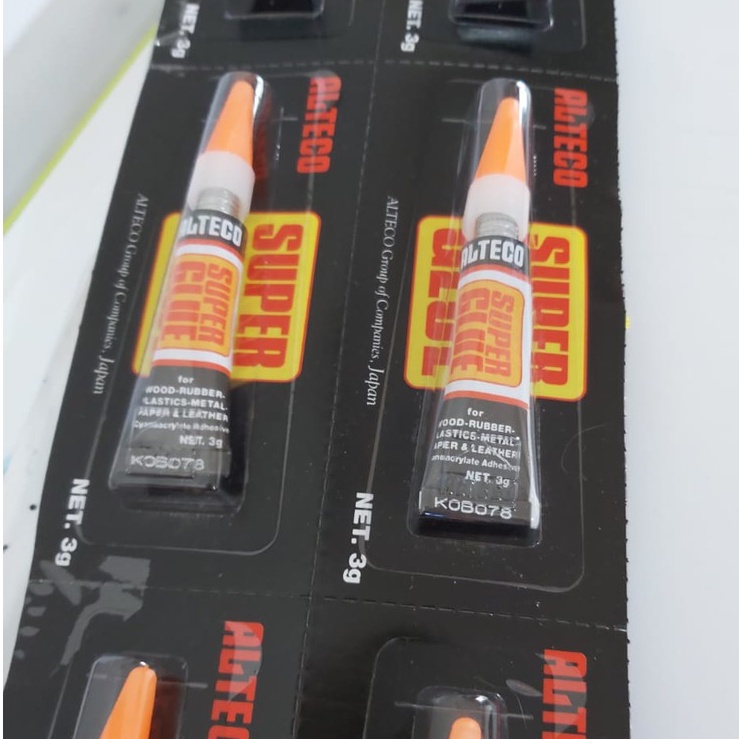 

Lem Alteco Super Glue 3 Gram - 1 Pcs