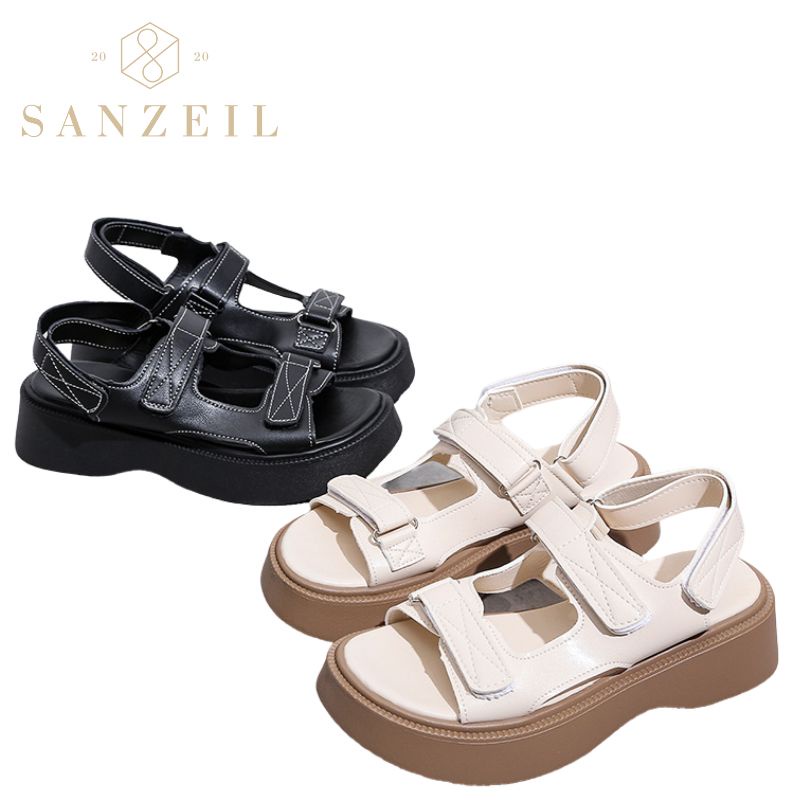 SANZEIL WINA Sandal Import Kasual Dengan Tali Belakang n Perekat Adjust 14430