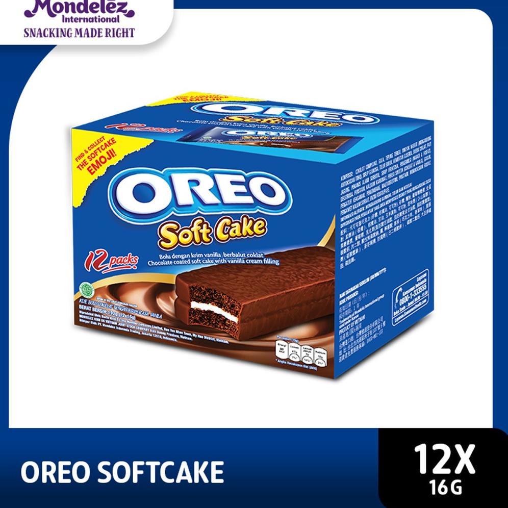 

fed-58 Oreo Bolu Softcake Box 12x16g Untuk Camilan bersama keluarga .,,.,.,